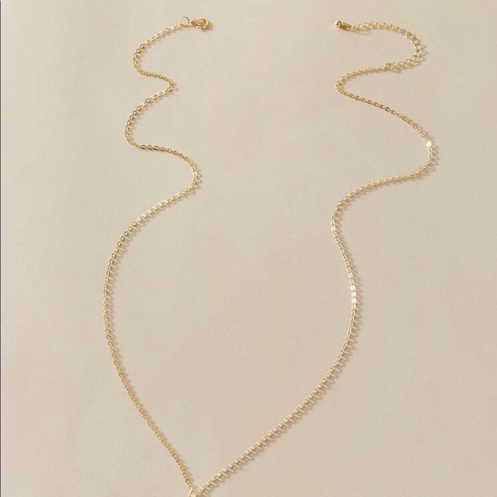 LAST ONE SALE Gold Female Body Pendant Picasso Wire Style Charm Necklace - Picture 3 of 5